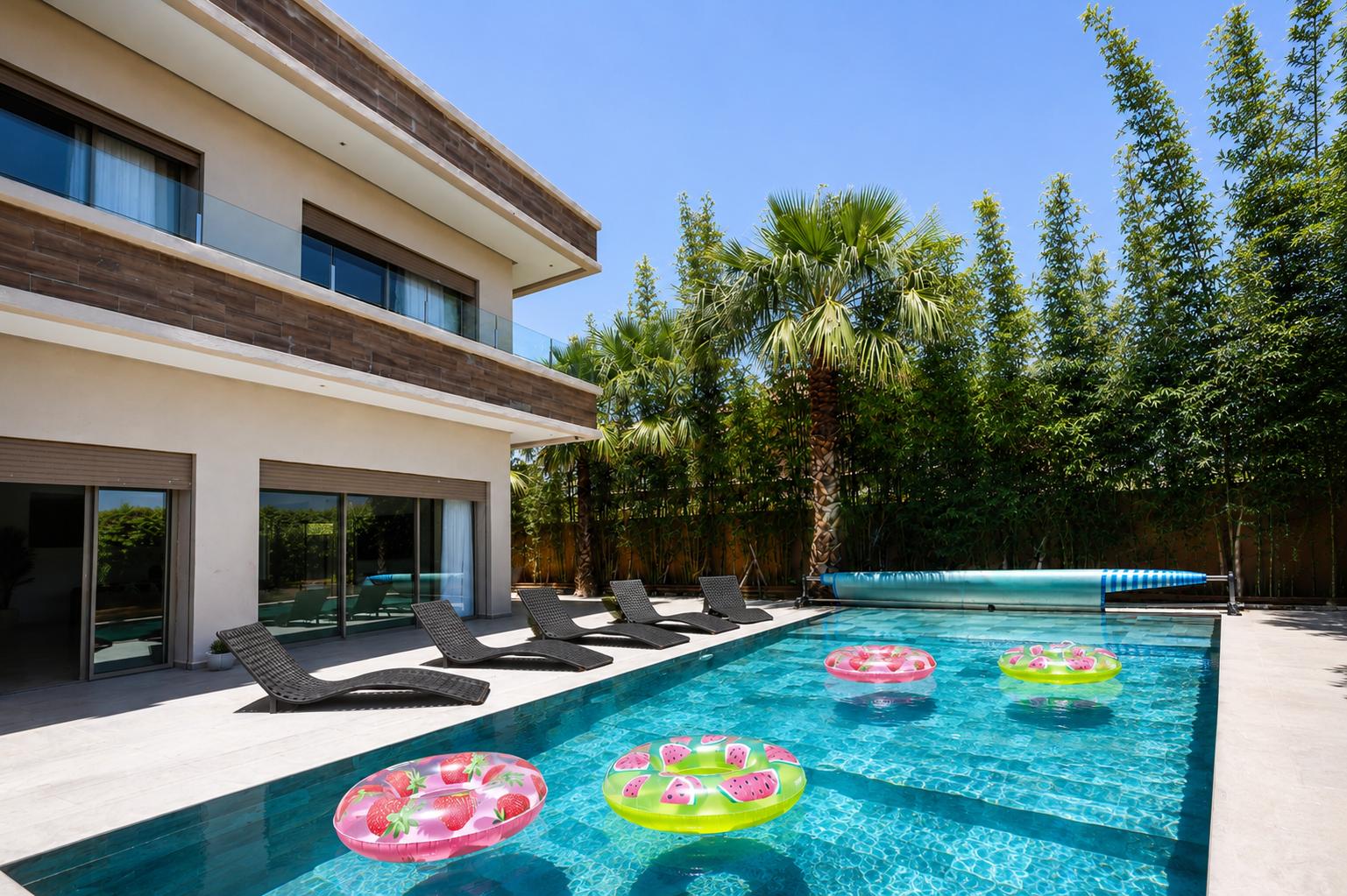 Private pool at The Oasis, Marrakech