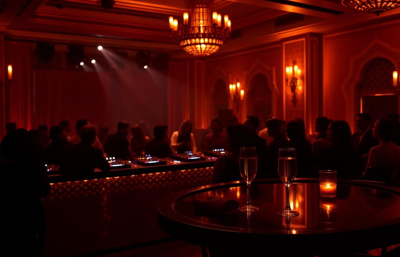 Marrakech nightlife lounge