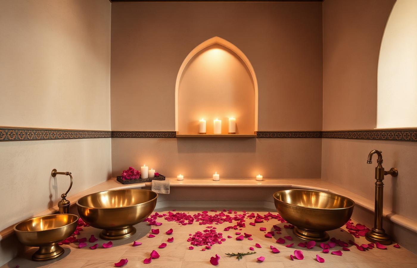 Traditional Moroccan hammam